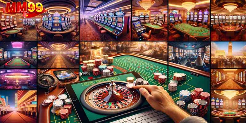 Các trò chơi được nhiều người tham gia tại casino MM99
