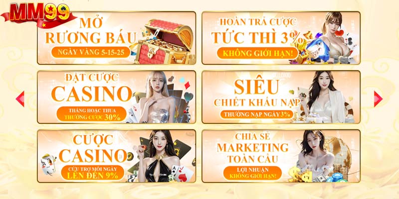 Top những ưu đãi khiến cược thủ không thể ngó lơ